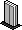 Icon Monolithe blanc