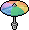 Icon Parasol Arc-en-ciel