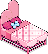 My Melody arrive sur Habbo Espagne ! Sanrio_c22_mymelodybed