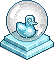 Icy Duck Snow Globe